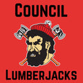 Council Lumberjack Black Lettering