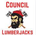 Council Lumberjacks Red Lettering