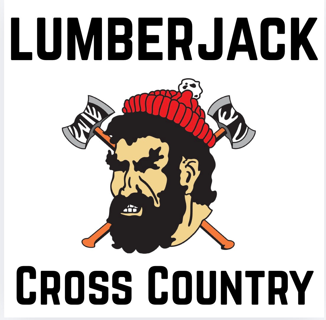 Lumberjack Cross Country Black Lettering