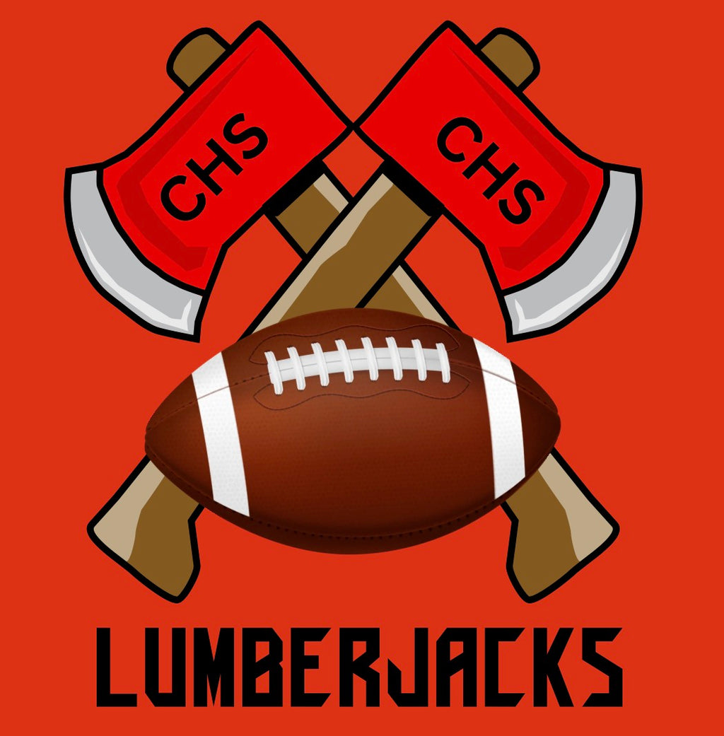 CHS Football Black Lettering