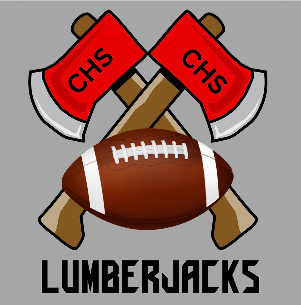 CHS Football Black Lettering