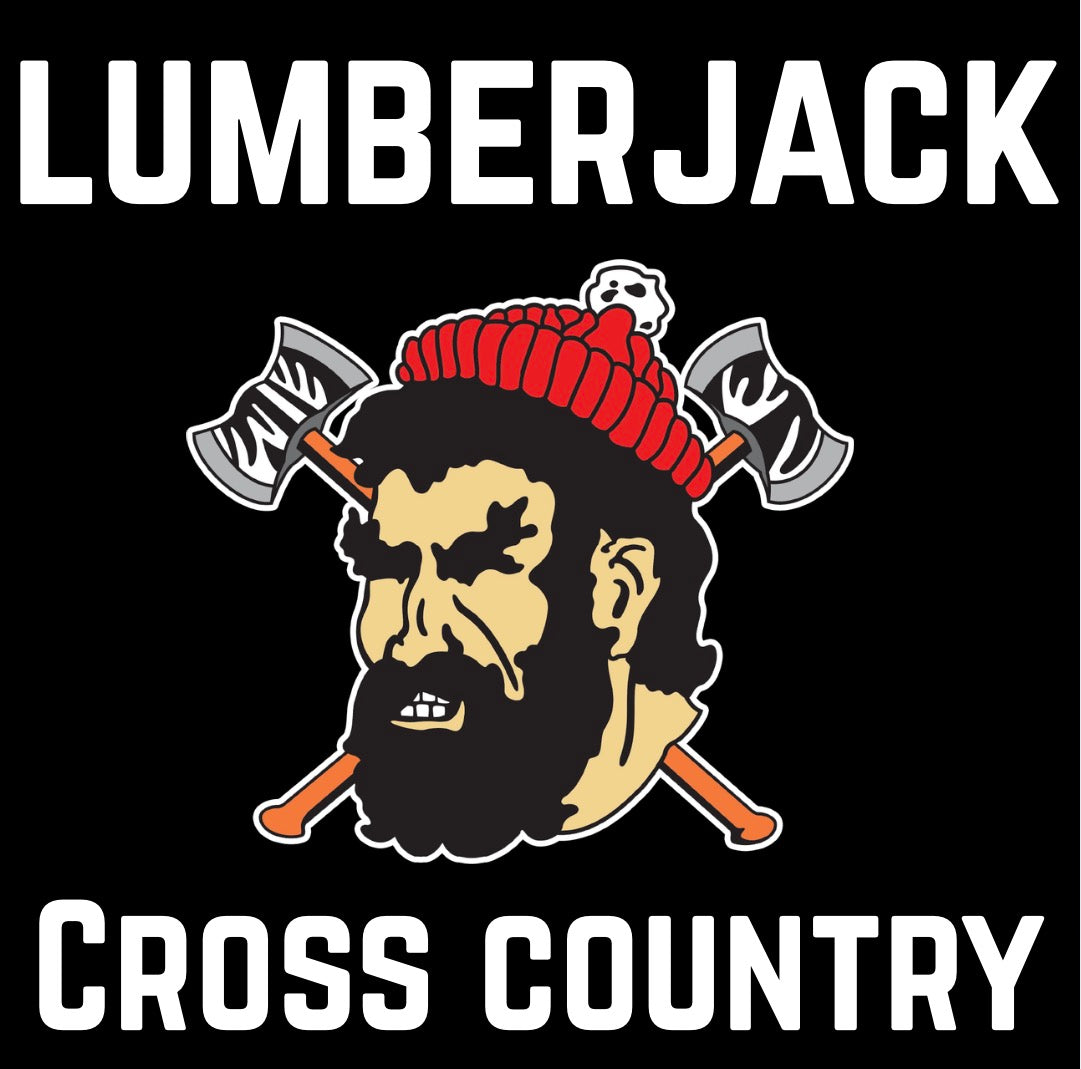 Lumberjack Cross Country White Lettering